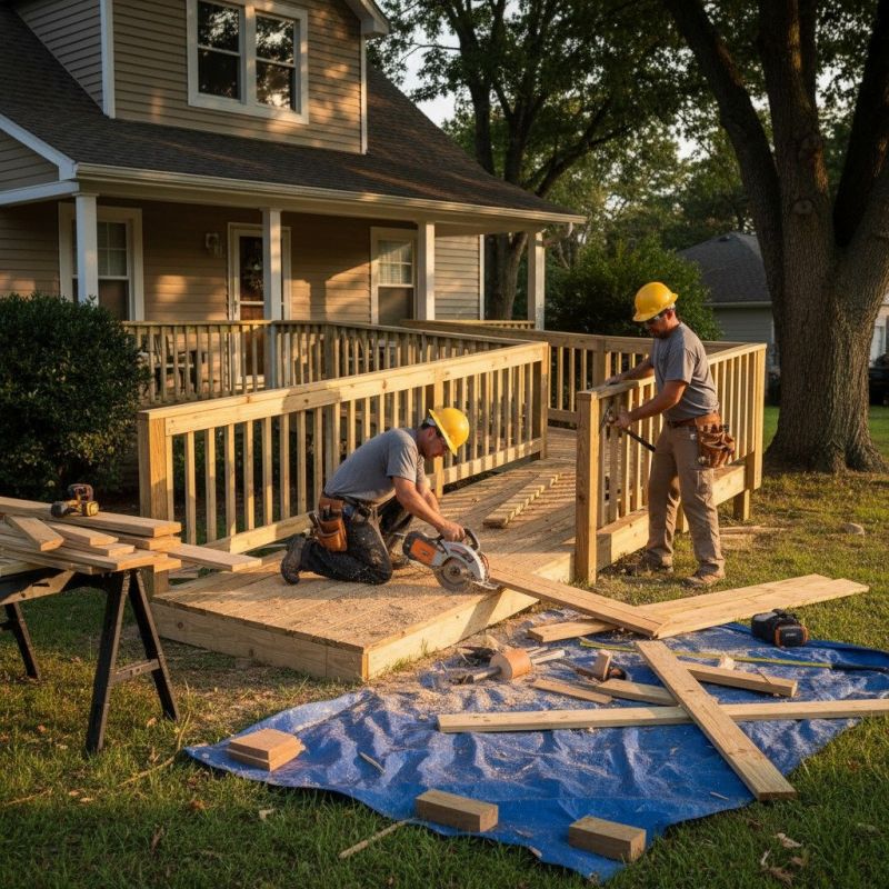Accessible Ramp Construction in Conroe, TX