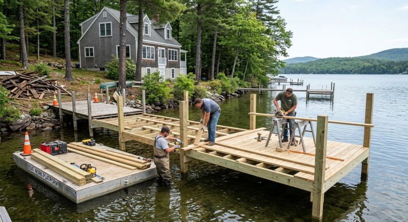 Dock Construction in Alpharetta, GA