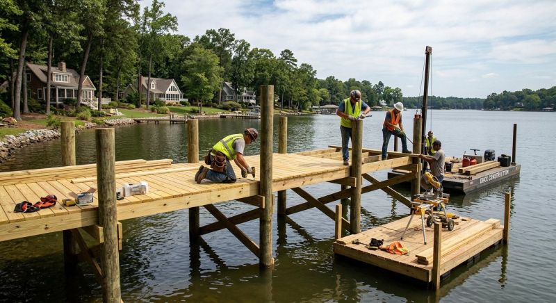 Dock Construction in Alpharetta, GA