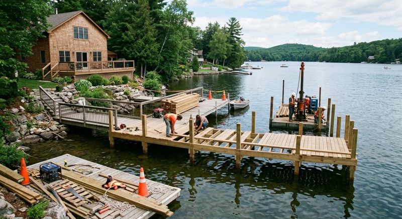 Dock Construction in Alpharetta, GA