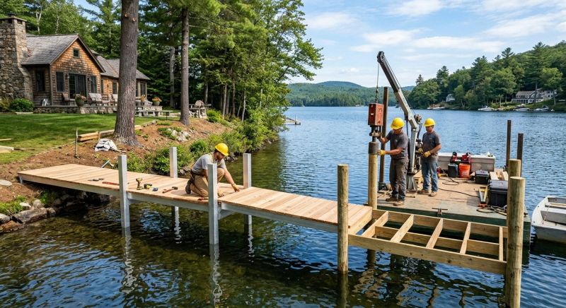 Dock Construction in Alpharetta, GA