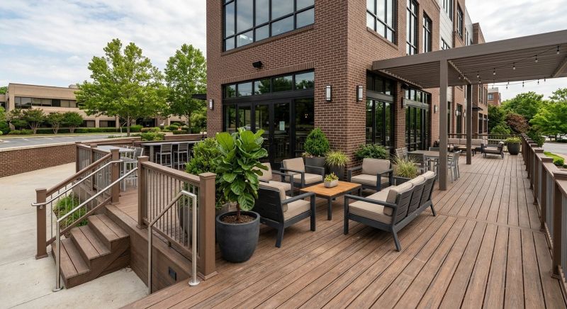 Wooden Patio Installation in Norwalk, CT